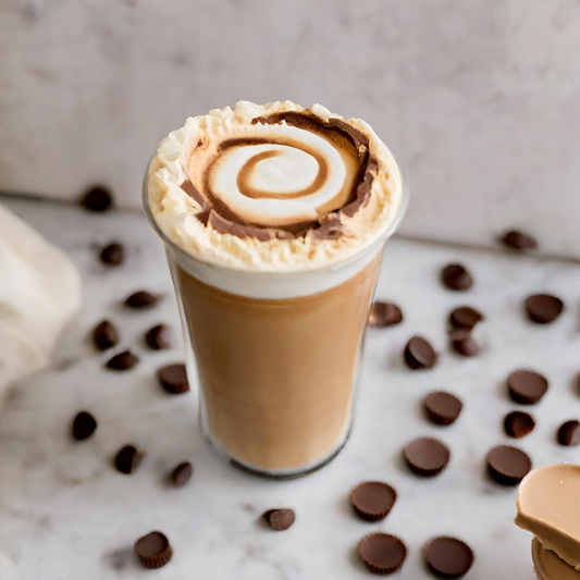 Peanut Butter Cup Cold Brew Latte